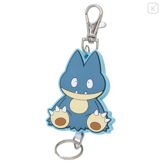 Japan Pokemon Rubber Reel Keychain - Munchlax - 1