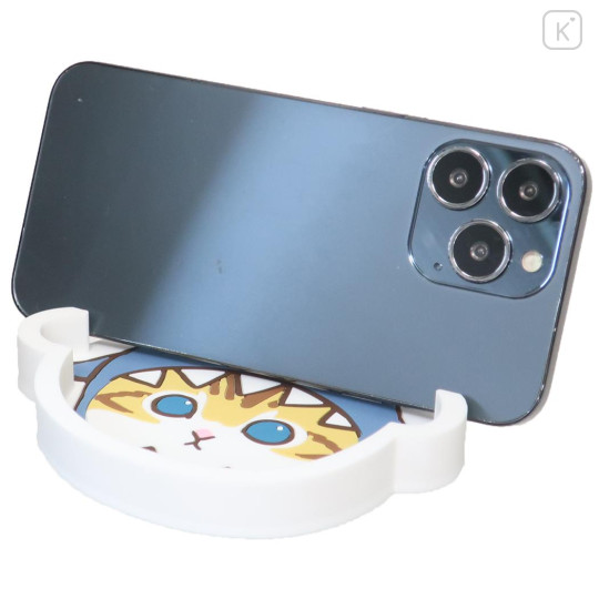 Japan Mofusand Smartphone Stand Accessory Tray - Shark Meow Cat - 3