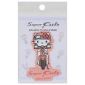 Japan Sanrio Vinyl Sticker - Hello Kitty / Super Cub Motorcycle - 1