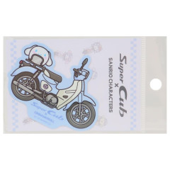 Japan Sanrio Vinyl Sticker - Cinnamoroll / Super Cub Motorcycle Motorbike