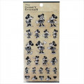 Japan Disney Sticker - Minnie Monochrome - 1