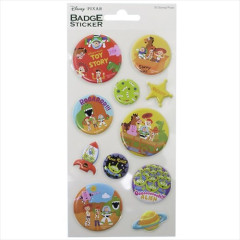 Japan Disney Mini Badge Sticker - Toy Story