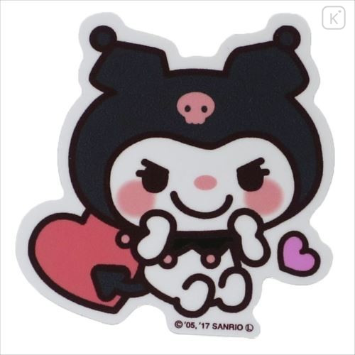 Japan Sanrio Vinyl Sticker - Kuromi | Kawaii Limited