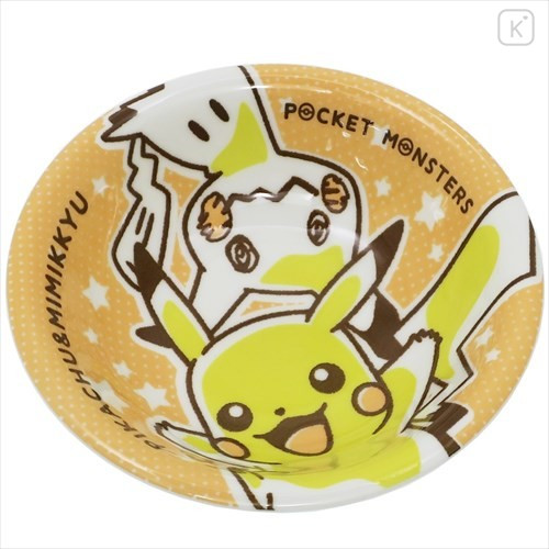 Japan Pokemon Soup Plate - Pikachu & Mimikyu - 1