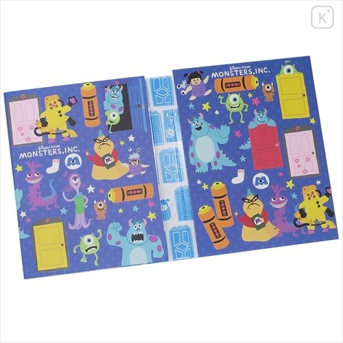 Japan Disney Sticky Notes Book Set - Monster Inc - 2