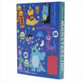 Japan Disney Sticky Notes Book Set - Monster Inc - 4
