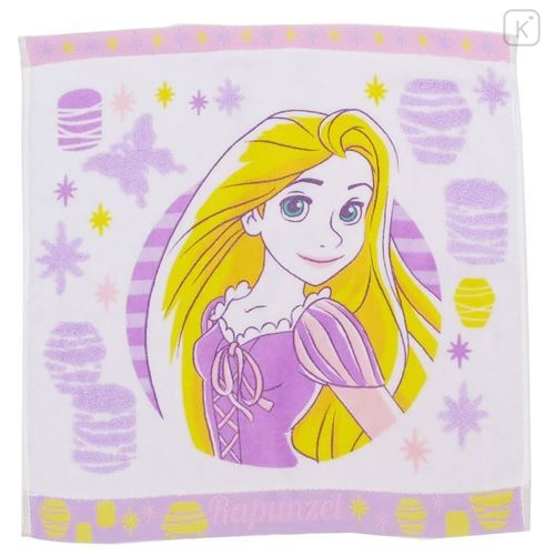 Japan Disney Handkerchief Wash Towel - Rapunzel - 1