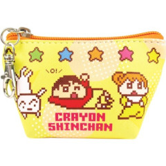 Japan Crayon Shin-chan Triangular Mini Pouch - Bit Style