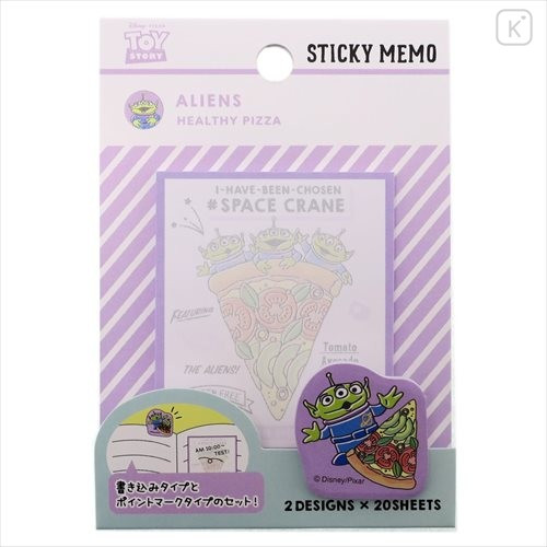 Japan Disney Sticky Notes - Alien - 1