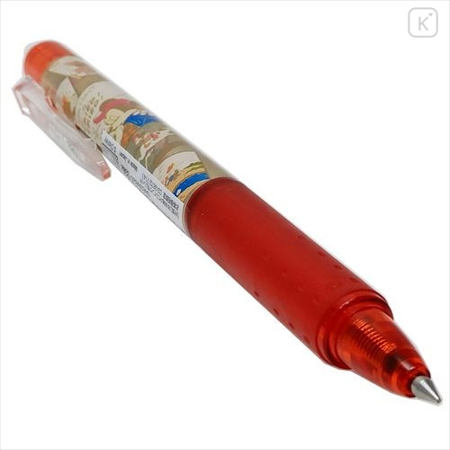 Japan Disney FriXion Ball Knock Erasable Gel Pen - Mickey & Minnie / Red - 2