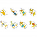 Japan Disney Peripetta Roll Sticker - Mickey & Friends - 5