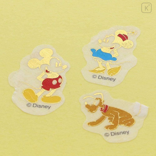Japan Disney Peripetta Roll Sticker - Mickey & Friends - 8