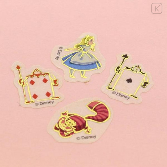 Japan Disney Peripetta Roll Sticker - Alice in Wonderland Card - 6