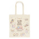 Japan Sanrio Cotton Tote Bag - Little Twin Stars