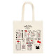 Japan Sanrio Cotton Tote Bag - Hello Kitty