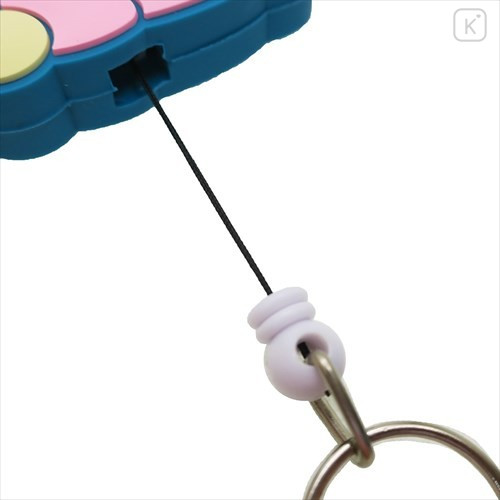 Japan Kirby Rubber Reel Key Chain - Dreamy - 2