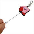 Japan Kirby Rubber Reel Key Chain - Hello - 2