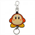 Japan Kirby Rubber Reel Key Chain - Waddle Dee - 1