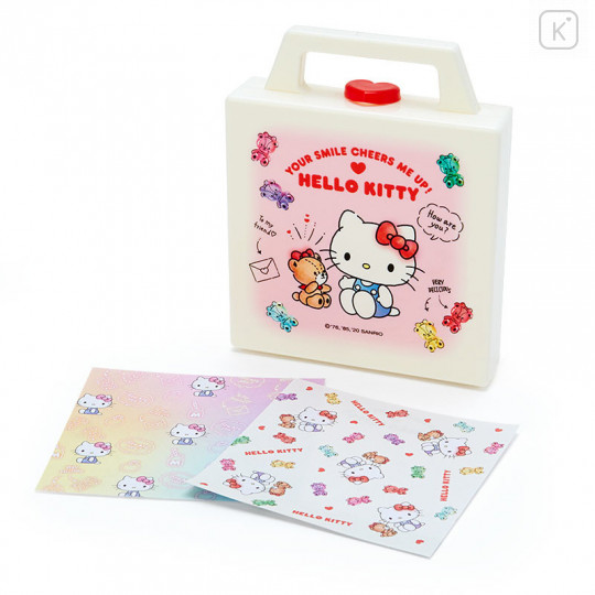 Japan Sanrio Square Cased Memo - Hello Kitty - 1