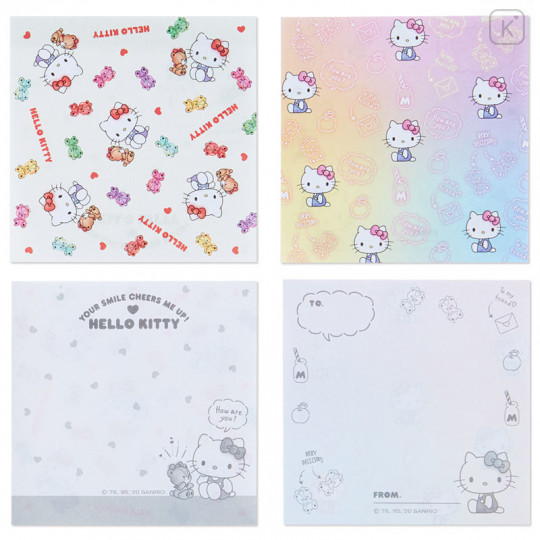 Japan Sanrio Square Cased Memo - Hello Kitty - 4