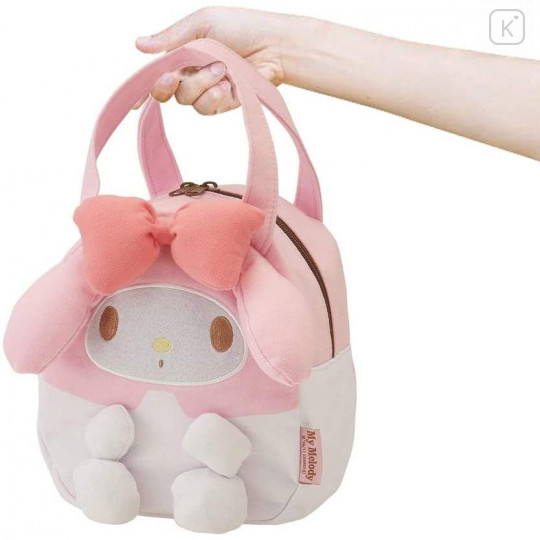 Japan Sanrio 3D Body Mini Handbag - My Melody - 5