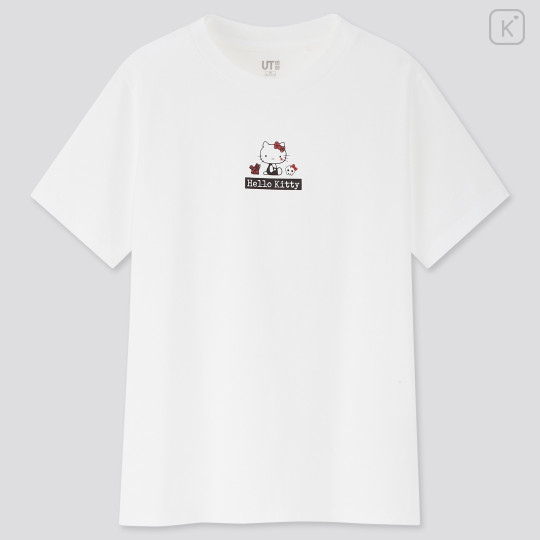 Sanrio UT Graphic White T-Shirt - Hello Kitty - S - 1