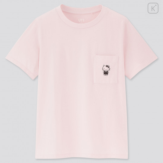 Sanrio UT Graphic Pink T-Shirt - Hello Kitty - L - 1