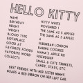 Sanrio UT Graphic Pink T-Shirt - Hello Kitty - L - 4
