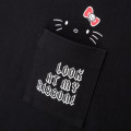 Sanrio UT Graphic Black T-Shirt - Hello Kitty - S - 2