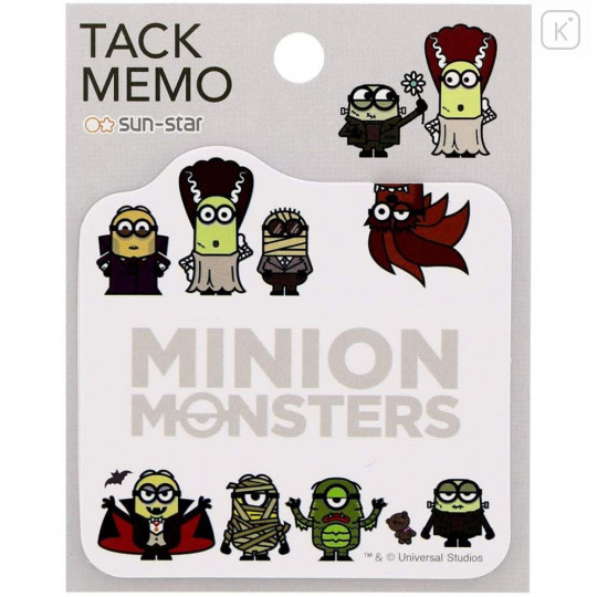 Japan Minions Sticky Notes - Minion Monsters - 1