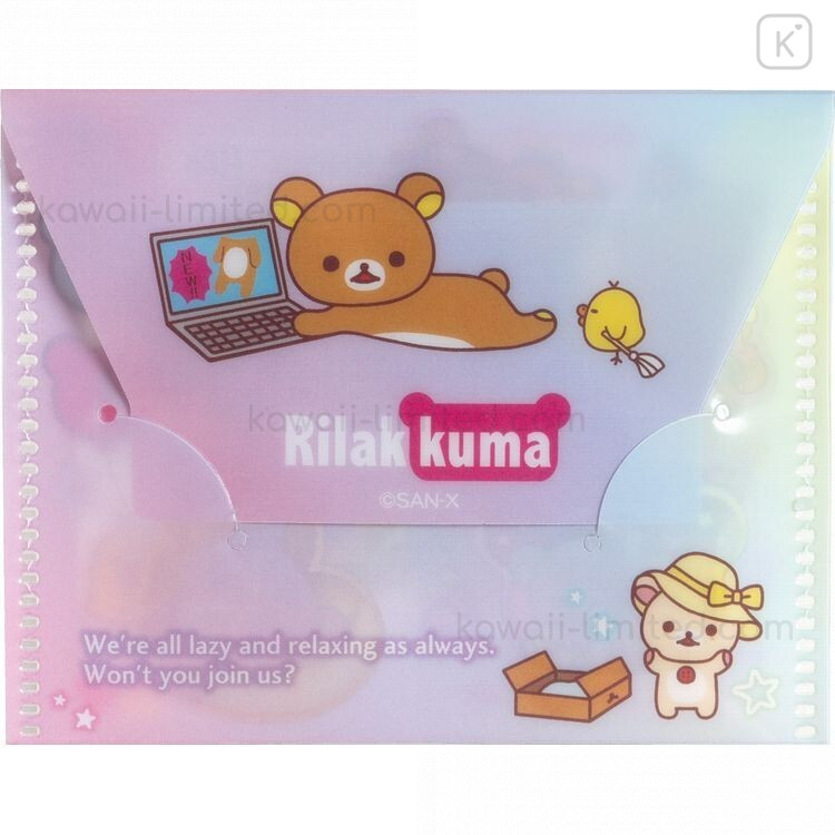 San-X Rilakkuma Korilakkuma Cute Decoration Mascot Sticker Hook 504120 
