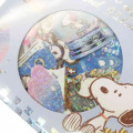 Japan Peanuts Flake Sticker - Snoopy Glitter Blue - 2