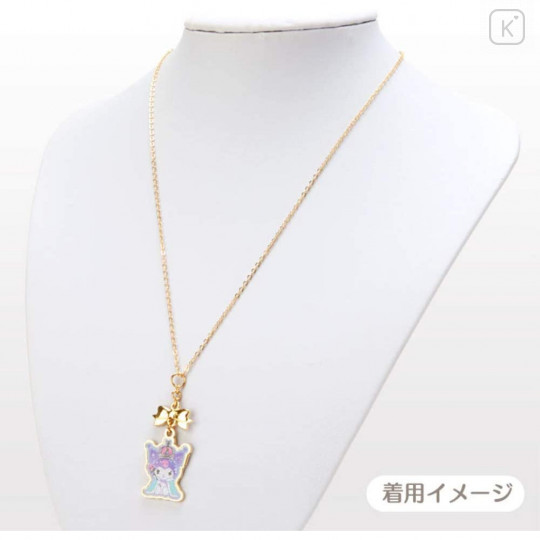 Japan Sanrio Long Necklace - Kuromi - 4