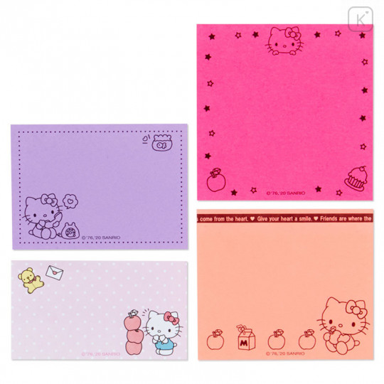 Japan Sanrio Sticky Notes with Stand - Hello Kitty - 3