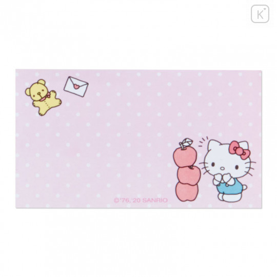 Japan Sanrio Sticky Notes with Stand - Hello Kitty - 7