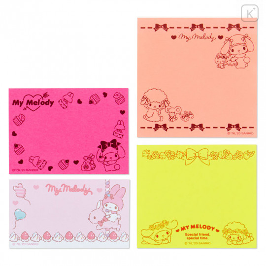 Japan Sanrio Sticky Notes with Stand - My Melody - 3