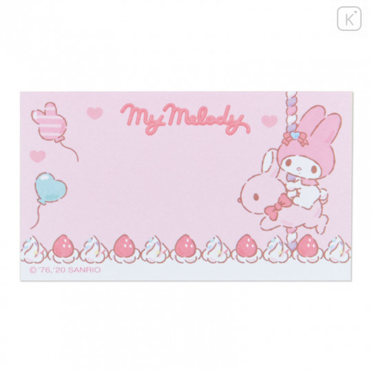 Japan Sanrio Sticky Notes with Stand - My Melody - 7