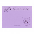 Japan Sanrio Sticky Notes with Stand - Kuromi - 6