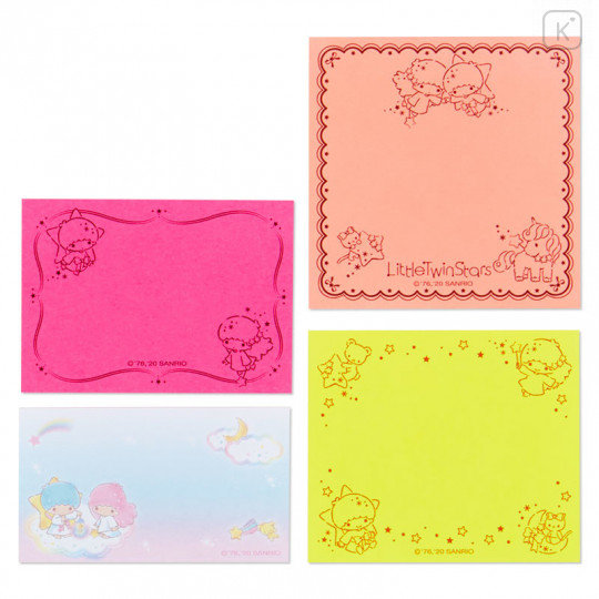 Japan Sanrio Sticky Notes with Stand - Little Twin Stars - 3