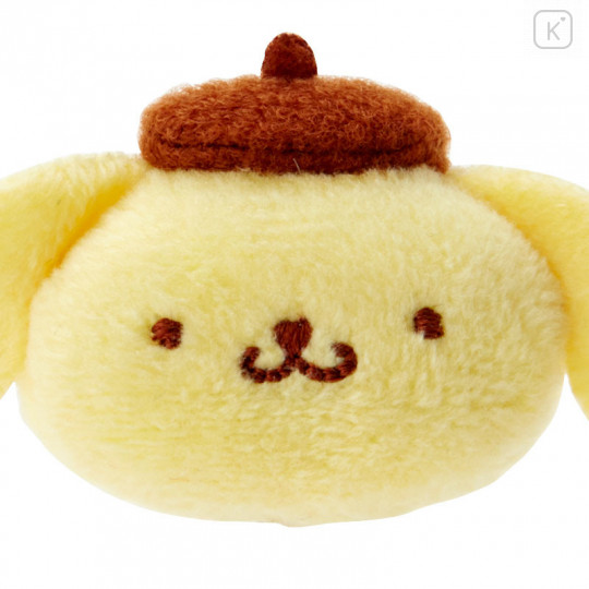Japan Sanrio Mini Mascot Hair Clip - Pompompurin - 3