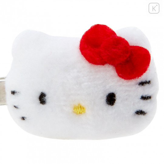 Japan Sanrio Mini Mascot Hair Clip - Hello Kitty - 3