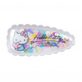 Japan Sanrio Glitter Hair Clip - Hello Kitty - 1