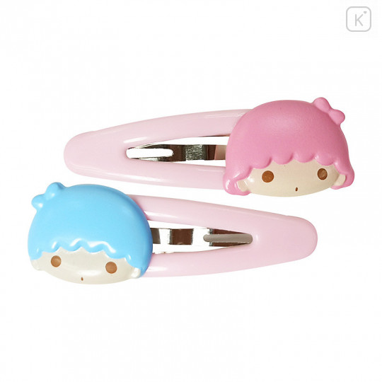 Sanrio Mini Mascot Hair Clip 2pcs - Little Twin Stars - 1