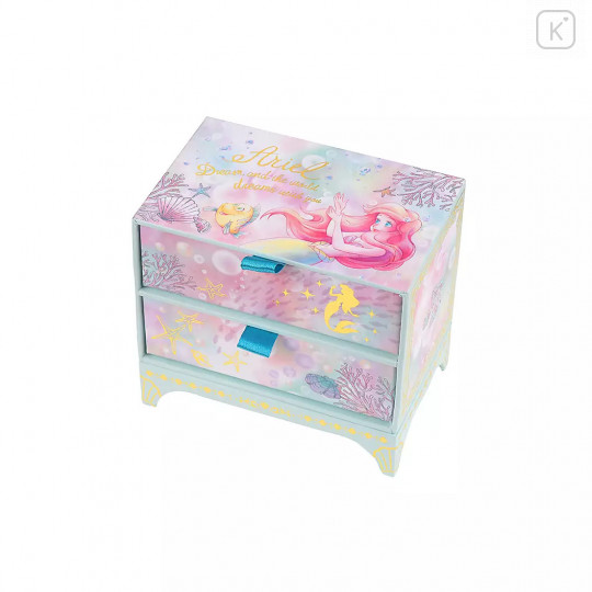 Japan Disney Store Notepad Memo Box - Little Mermaid Ariel - 1