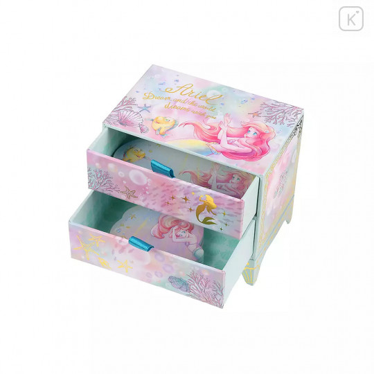 Japan Disney Store Notepad Memo Box - Little Mermaid Ariel - 2