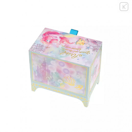 Japan Disney Store Notepad Memo Box - Little Mermaid Ariel - 3