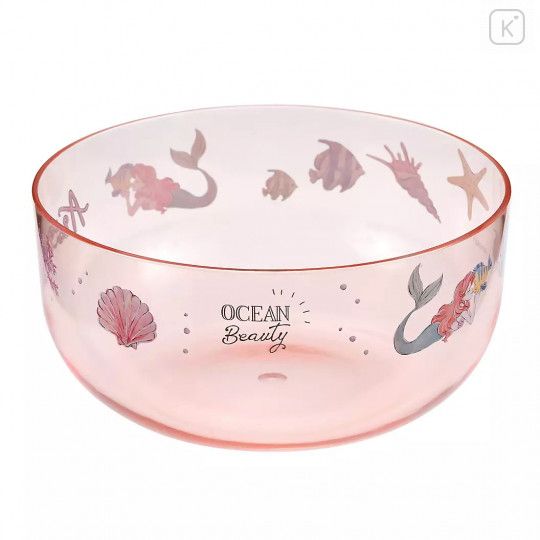 Japan Disney Store Princess Acrylic Bowl Clear Airy - Little Mermaid Ariel - 3