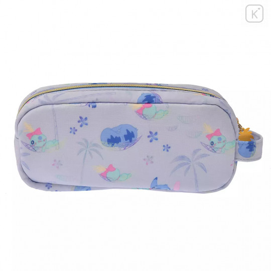 Japan Disney Store Pouch Makeup Bag Pencil Case - Stitch - 3