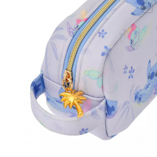 Japan Disney Store Pouch Makeup Bag Pencil Case - Stitch - 4