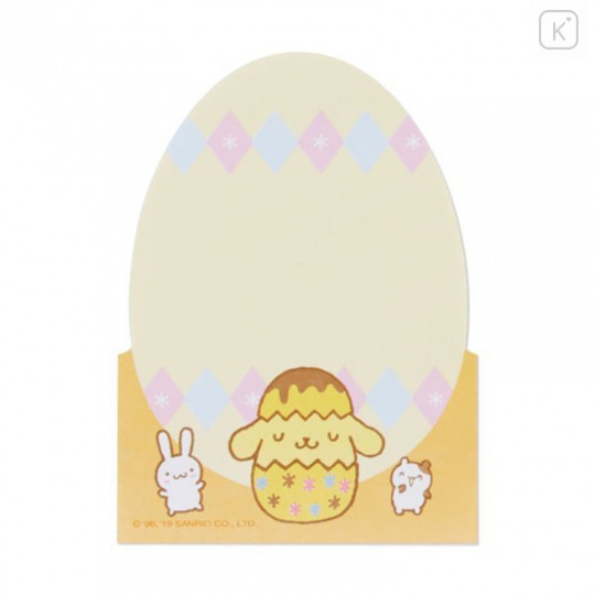Japan Sanrio Rabbit Easter Special Sticky Notes - Pompompurin - 3